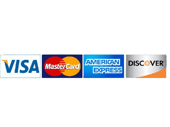 Pagamenti accettati: Visa, Mastercard, American Express e Discover